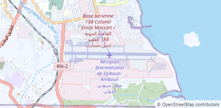 Djibouti-Ambouli Airport auf der Landkarte