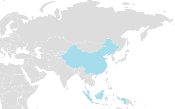 Verbreitung Hakka