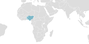 Verbreitung Yoruba