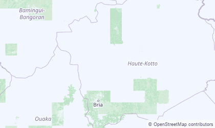 Landkarte von Haute-Kotto