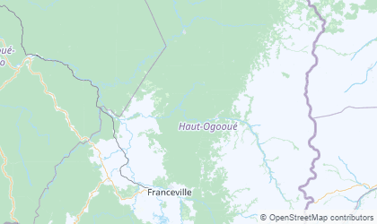 Landkarte von Haut-Ogooué