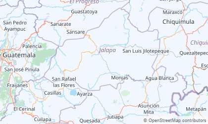 Landkarte von Jalapa