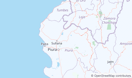 Landkarte von Piura