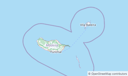 Landkarte von Madeira