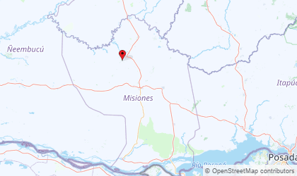 Landkarte von Misiones