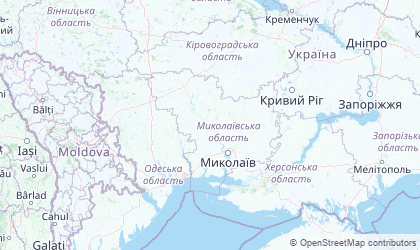 Landkarte von Mykolaiv