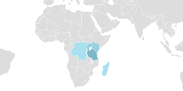 Verbreitung Swahili