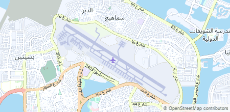 Bahrain International Airport auf der Landkarte