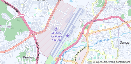 Brunei International Airport auf der Landkarte