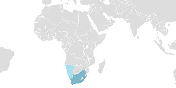 Verbreitung Afrikaans