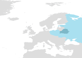 Verbreitung Belorussisch