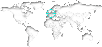 Luxemburg auf der Weltkarte