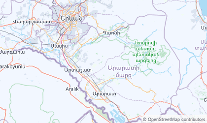 Landkarte von Ararat