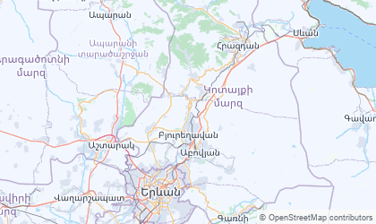 Landkarte von Kotayk'i Marz