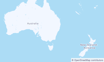Landkarte von New South Wales