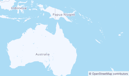 Landkarte von Queensland