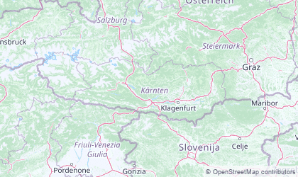 Landkarte von Carinthia