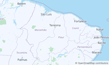 Landkarte von Piauí