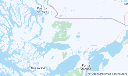 Landkarte von Magallanes