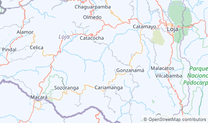 Landkarte von Loja