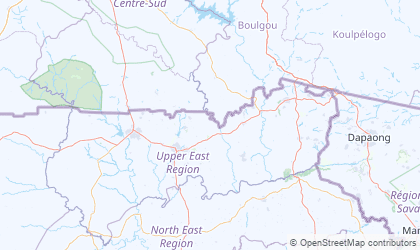 Landkarte von Upper East