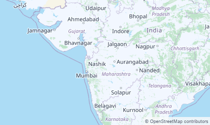 Landkarte von West-Indien