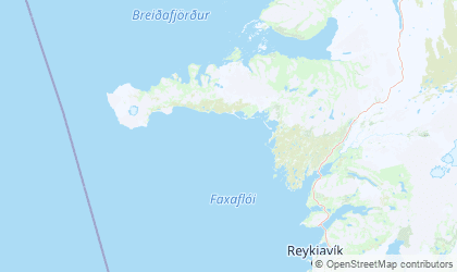 Landkarte von West-Island