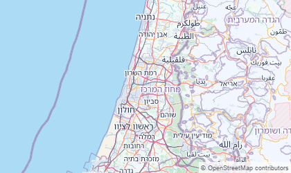 Landkarte von Central District