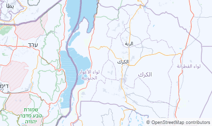 Landkarte von Karak