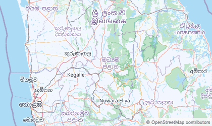 Landkarte von Central