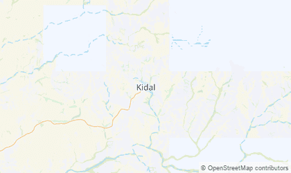Landkarte von Kidal