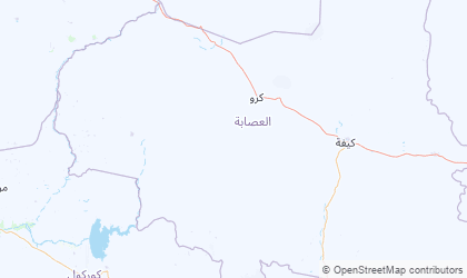 Landkarte von Assaba