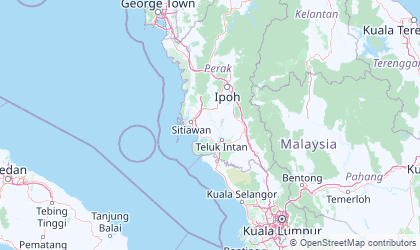 Landkarte von Perak