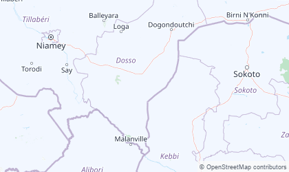 Landkarte von Dosso