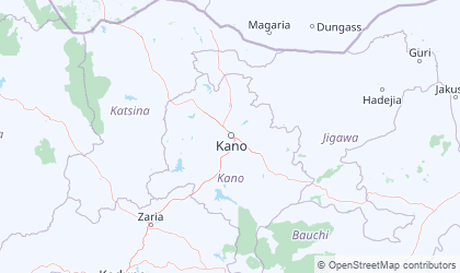Landkarte von Kano