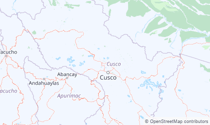 Landkarte von Cusco