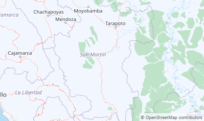 Landkarte von San Martín