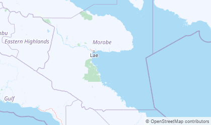 Landkarte von Morobe
