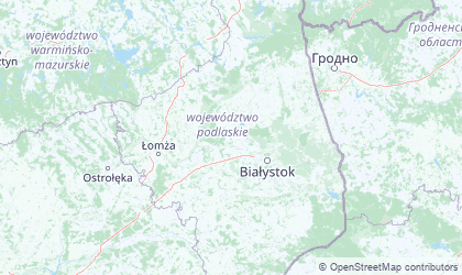 Landkarte von Podlachien