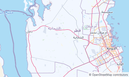 Landkarte von Baladiyat ar Rayyan