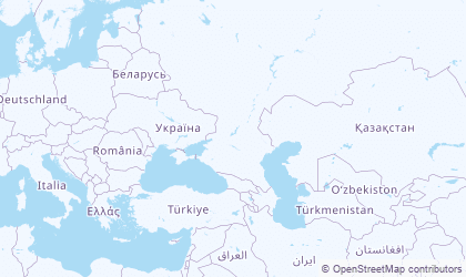 Landkarte von Südrussland
