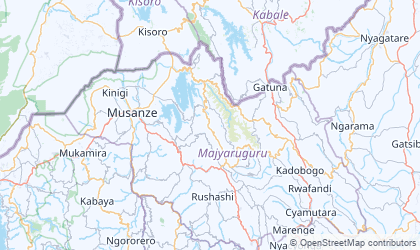 Landkarte von Northern Province