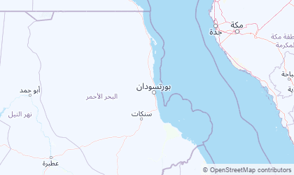 Landkarte von Red Sea