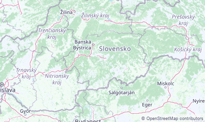 Landkarte von Banskobystrický