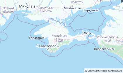 Landkarte von Krim