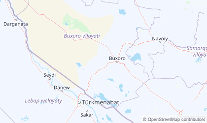 Landkarte von Bukhara