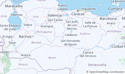 Landkarte von Llanos