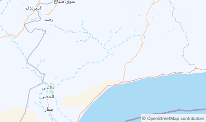 Landkarte von Abyan