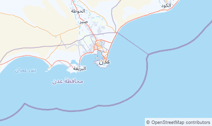 Landkarte von Aden
