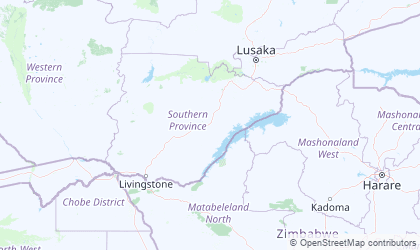 Landkarte von Southern